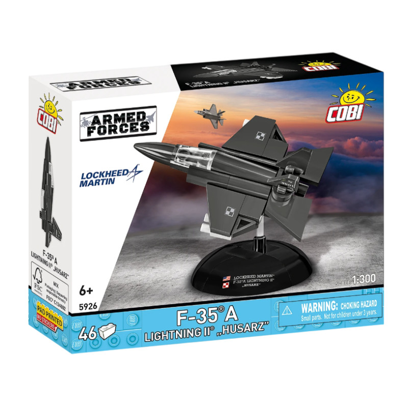 F-35A Lightning II Husarz - échelle 1/300 - COBI 5926