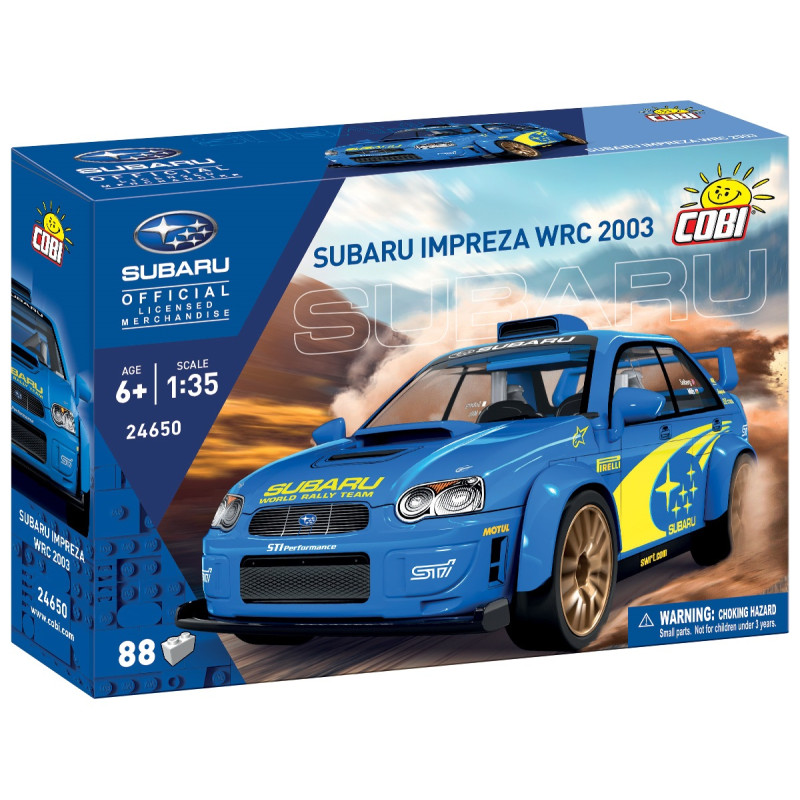 Subaru Impreza WRC 2003 - échelle 1/35 - COBI 24650