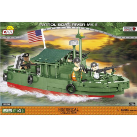 Hc Vietnam War Patrol Boat River - échelle 1/35 - COBI 2238