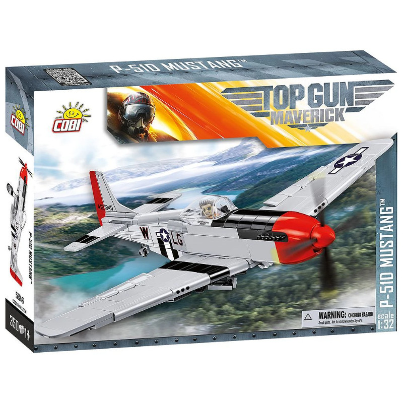 Top Gun P-51D Mustang - échelle 1/32 - COBI 5846