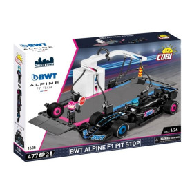Bwt Alpine F1 Pit Stop - échelle 1/26 - COBI 1685