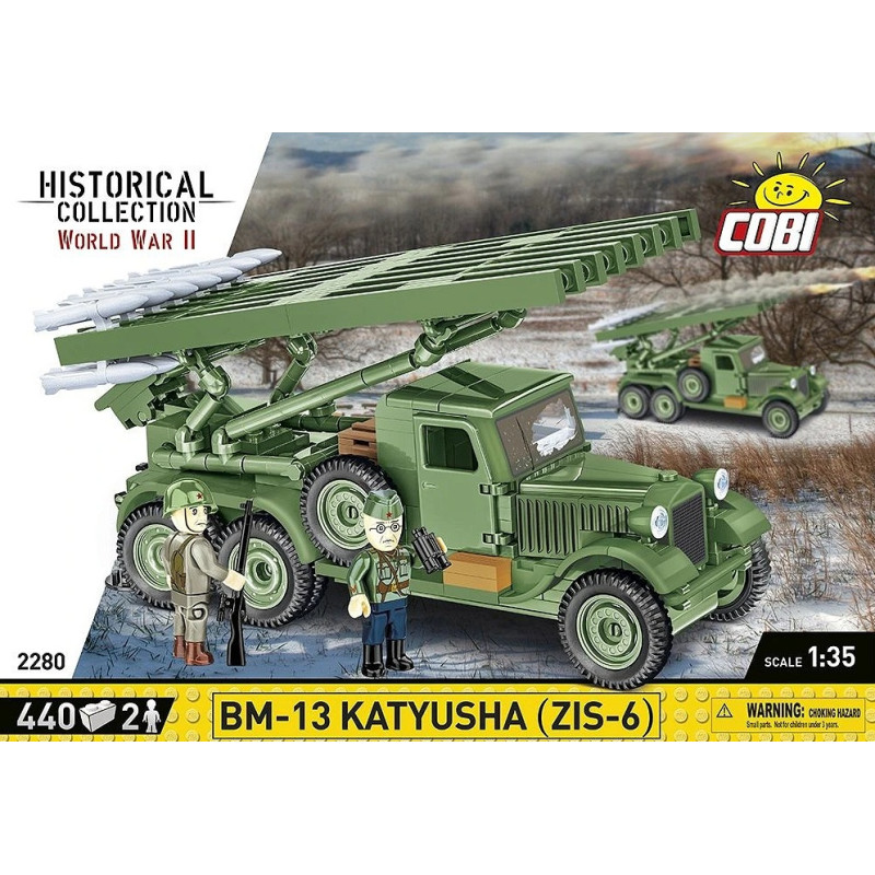 BM-13 Katyusha (ZIS-6) - échelle 1/35 - COBI 2280