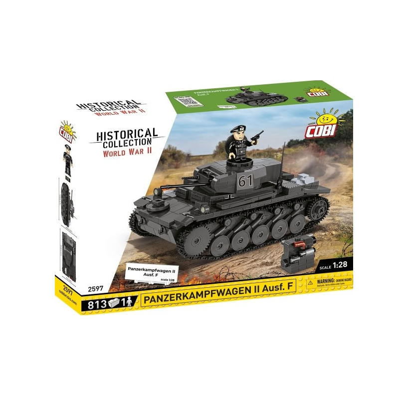 Panzerkampfwagen II - échelle 1/28 - COBI 2597