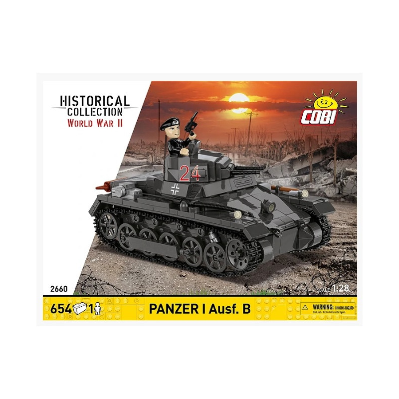 Panzer I Ausf.b - échelle 1/28 - COBI 2660