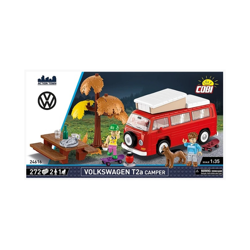 Volkswagen T2A Camper - échelle 1/35 - COBI 24616