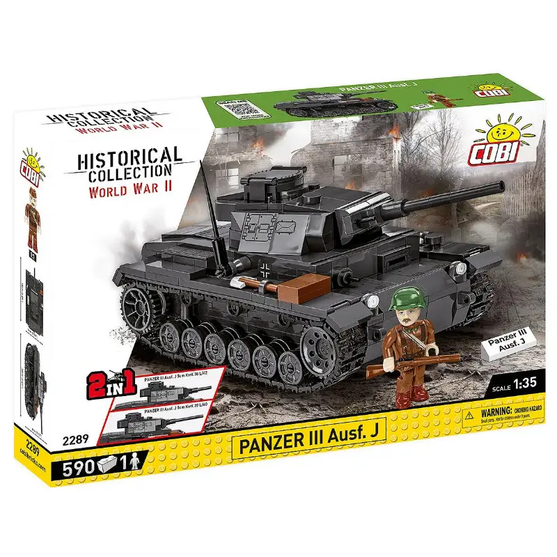 Panzer III Ausf J - échelle 1/35 - COBI 2289