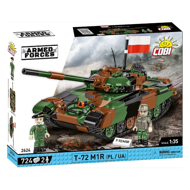 T-72 M1R (Pl/Ua) - échelle 1/35 - COBI 2624