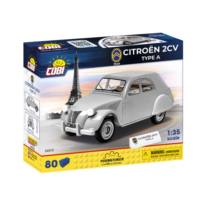 Citroën 2CV Type A Youngtimer 1949 - échelle 1/35 - COBI 24510