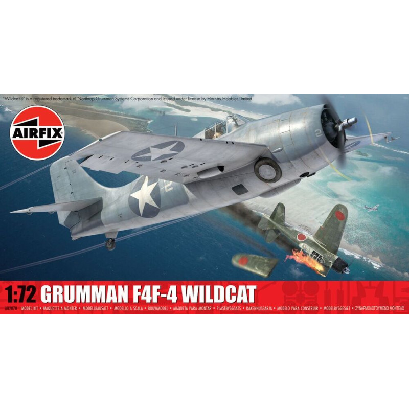 Grumman F4F-4 Wildcat - 1/72 - AIRFIX A02070