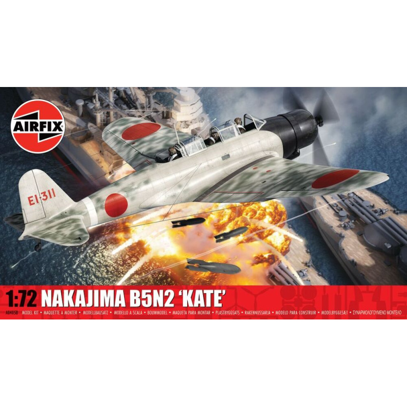 Nakajima B5N2 'Kate' - 1/72 - AIRFIX A04058