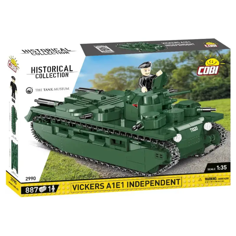 Vickers A1E1 Indépendant - échelle 1/35 - COBI 2990