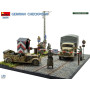 Diorama Poste de contrôle allemand - 1/35 - MINIART 36075