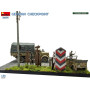 Diorama Poste de contrôle allemand - 1/35 - MINIART 36075