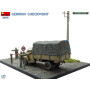 Diorama Poste de contrôle allemand - 1/35 - MINIART 36075