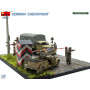 Diorama Poste de contrôle allemand - 1/35 - MINIART 36075