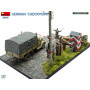 Diorama Poste de contrôle allemand - 1/35 - MINIART 36075