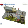 Diorama Poste de contrôle allemand - 1/35 - MINIART 36075