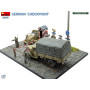 Diorama Poste de contrôle allemand - 1/35 - MINIART 36075