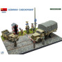 Diorama Poste de contrôle allemand - 1/35 - MINIART 36075