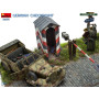 Diorama Poste de contrôle allemand - 1/35 - MINIART 36075