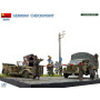 Diorama Poste de contrôle allemand - 1/35 - MINIART 36075