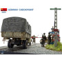 Diorama Poste de contrôle allemand - 1/35 - MINIART 36075