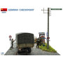 Diorama Poste de contrôle allemand - 1/35 - MINIART 36075