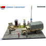 Diorama Poste de contrôle allemand - 1/35 - MINIART 36075