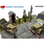 Diorama Poste de contrôle allemand - 1/35 - MINIART 36075