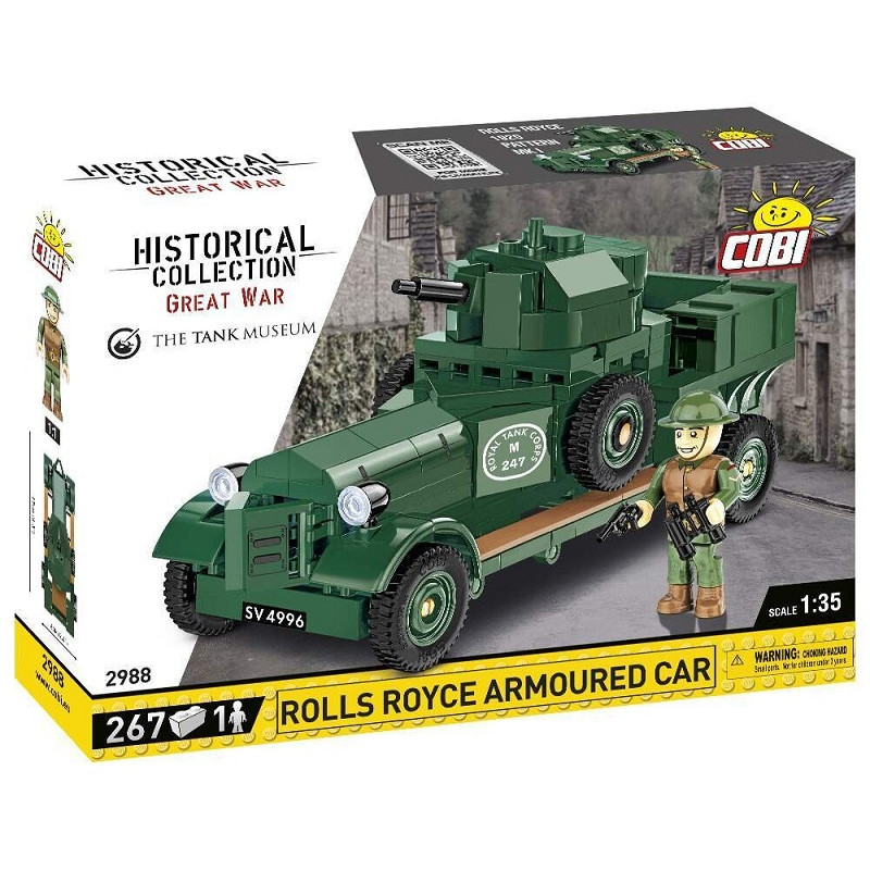 Rolls Royce blindées Première Guerre mondiale - échelle 1/35 - COBI 2988