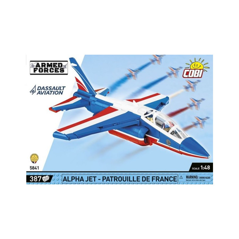 Alpha Jet Patrouille de France - 1/48 - COBI 5841