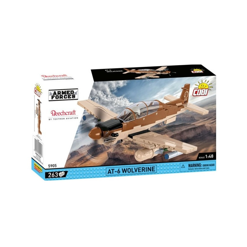 AT-6 Wolverine Beechcraft - échelle 1/48 - COBI 5905