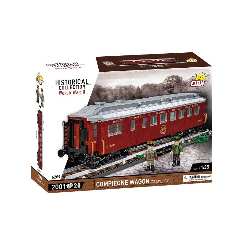 Wagon Compiègne 1940 - échelle 1/35 - COBI 6289