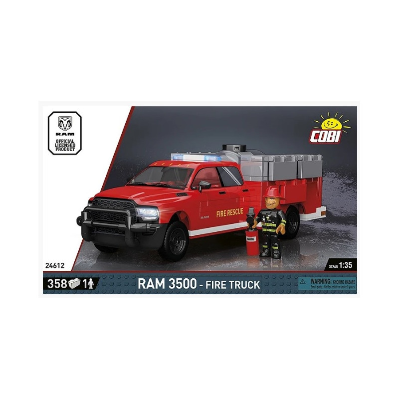 Ford RAM 3500 pompiers - échelle 1/35 - COBI 24612