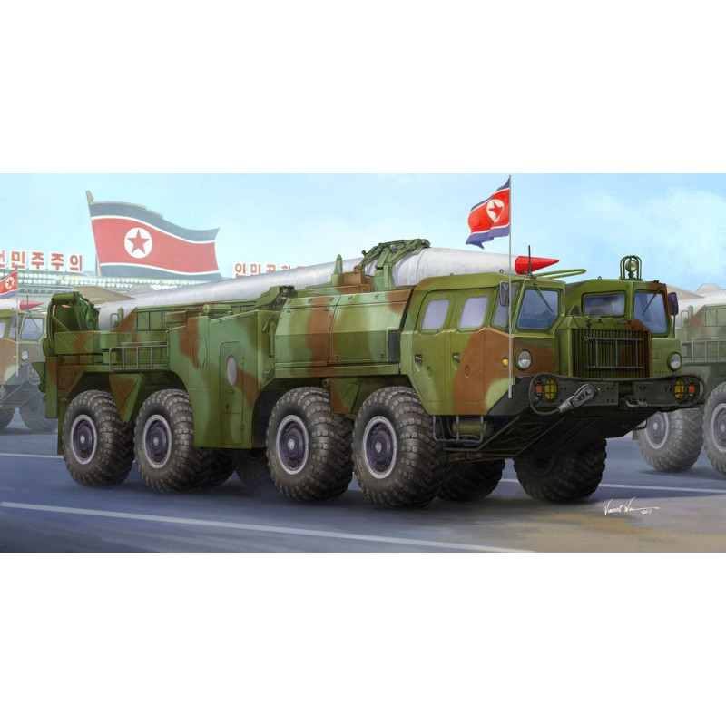 Missile balistique tactique à courte portée Hwasong-5 de la RPDC - 1/35 - TRUMPETER 01058