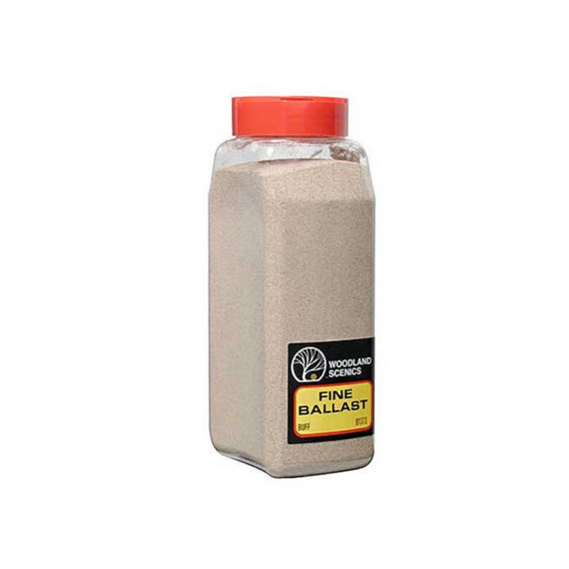 WOODLAND SCENICS B1373 - ballast marron clair (buff) grain fin shaker
