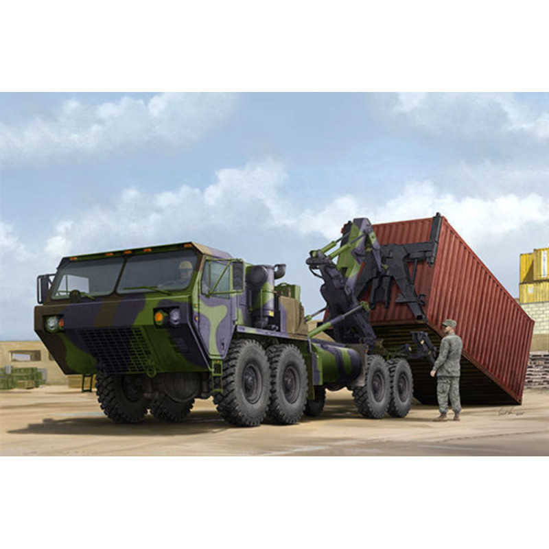 Unité de manutention de conteneurs HEMTT M1120 (CHU) - 1/35 - TRUMPETER 01064
