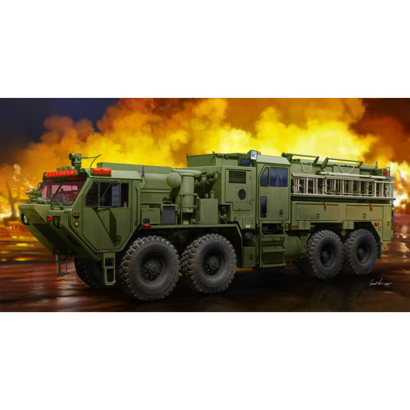 M1142 HEMTT TFFT (Camion tactique de lutte contre les incendies) - 1/35 - TRUMPETER 01067