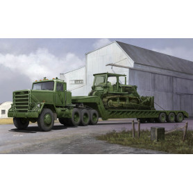 Tracteur M920 tractant une semi-remorque M870A1 - 1/35 - TRUMPETER 01078