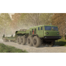 Transporteur MAZ-545 avec semi-remorque CHMZAP-5247G - 1/35 - TRUMPETER 01089