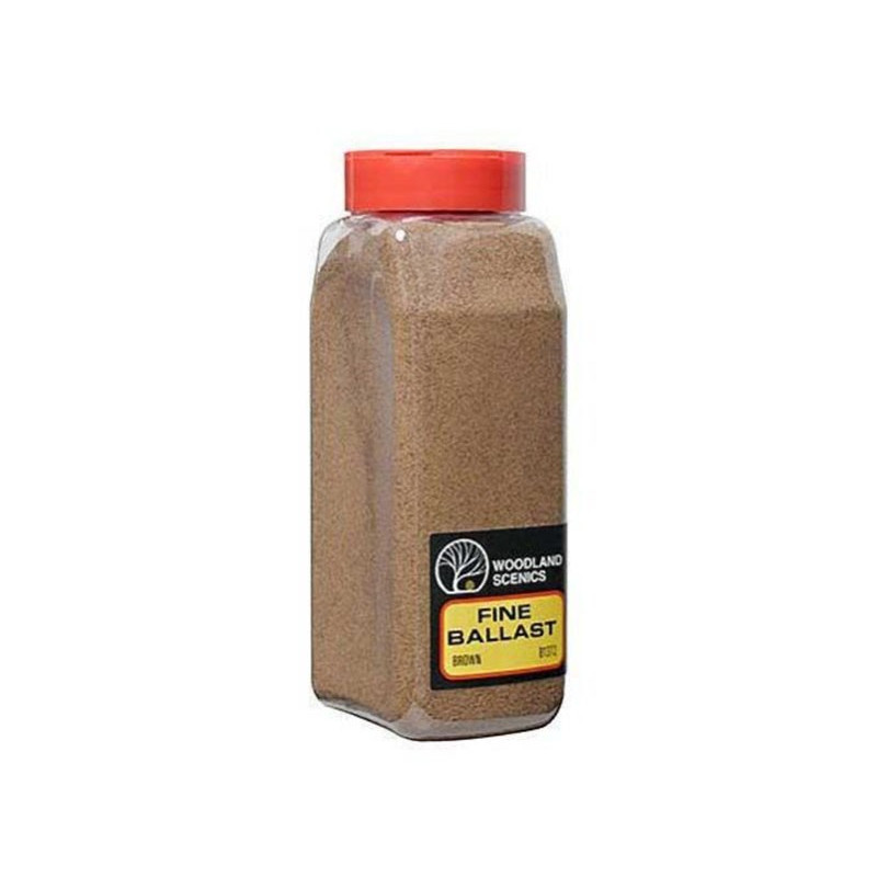 WOODLAND SCENICS B1372 - ballast marron grain fin shaker