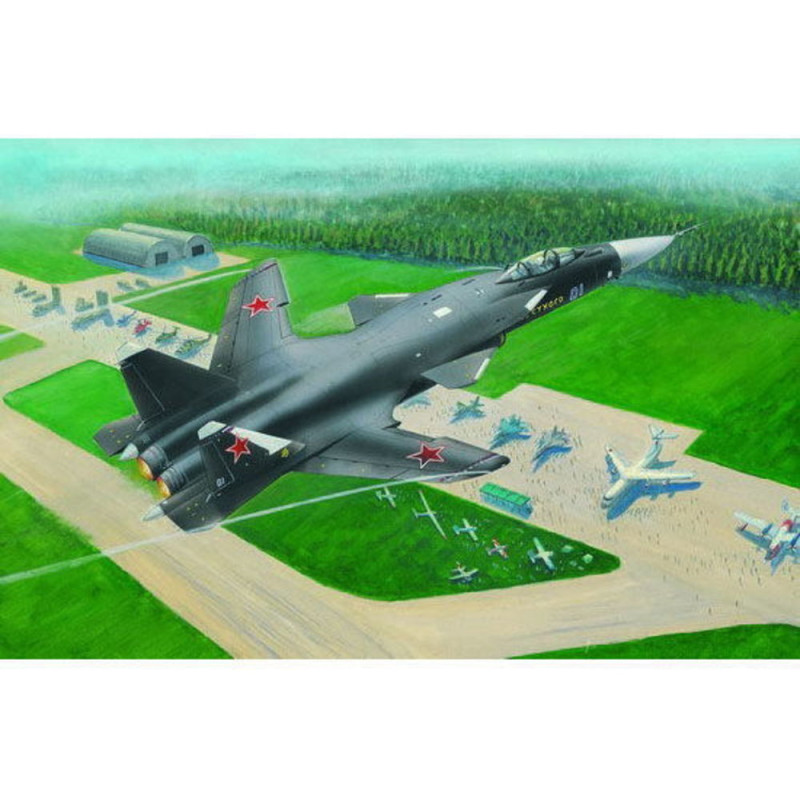 Sukhoi SU-47 Berkut - 1/144 - TRUMPETER 01324
