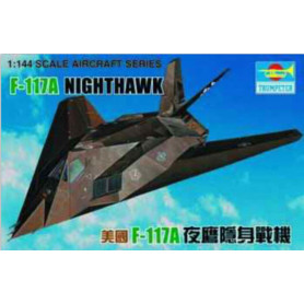 Lockheed F-117 A Night Hawk - 1/144 - TRUMPETER 01330
