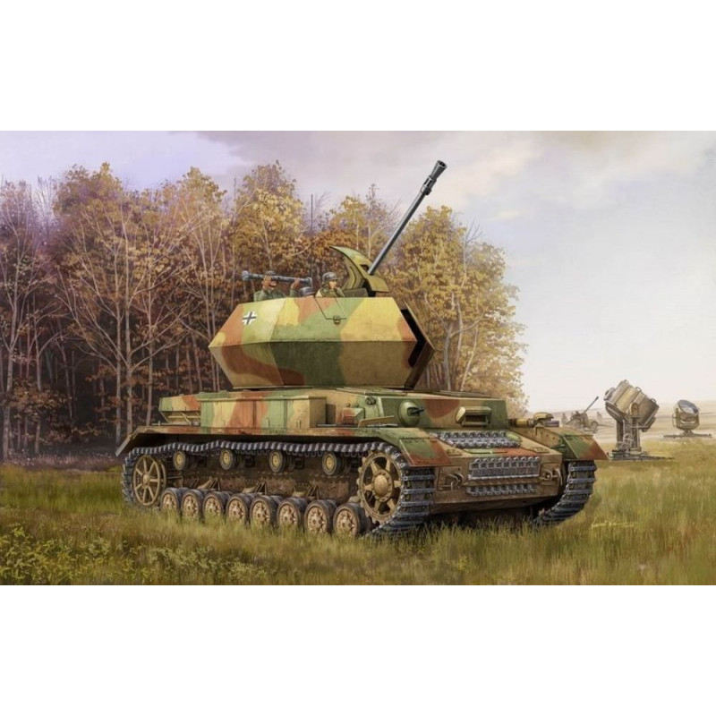 Flak 43 Flakpanzer IV allemand de 3,7 cm "Ostwind" - 1/35 - TRUMPETER 01520