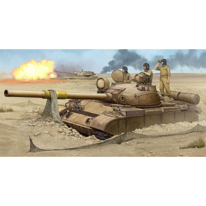 T-62 Mod.1962 (Armée régulière irakienne) - 1/35 - TRUMPETER 01548