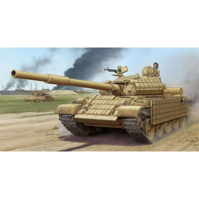 T-62 ERA Mod.1972 (Armée régulière irakienne) - 1/35 - TRUMPETER 01549