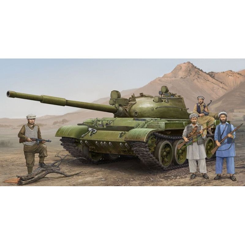 Char russe T-62 Mod.1975 (Mod.1962+KTD2) - 1/35 - TRUMPETER 01551