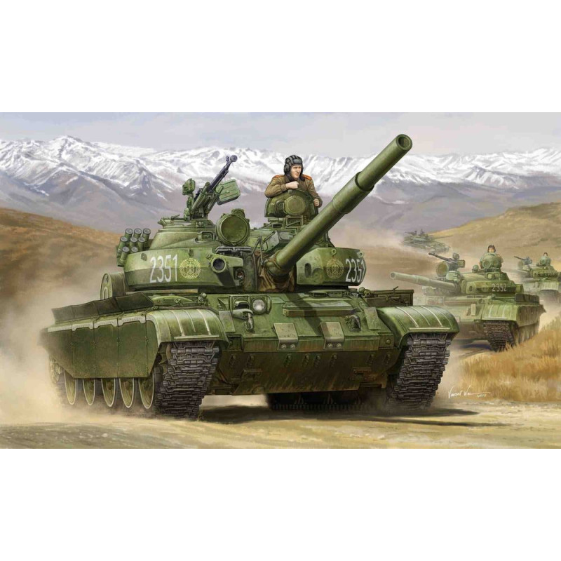 Char d'assaut russe T-62 BDD Mod. 1984 - 1/35 - TRUMPETER 01554