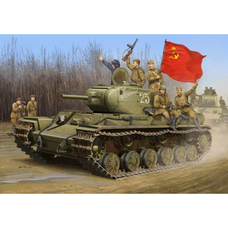 Char lourd soviétique KV-1S - 1/35 - TRUMPETER 01566