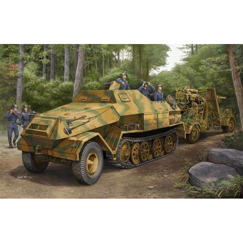 Sd.Kfz.8 blindé 12t - 1/35 - TRUMPETER 01584